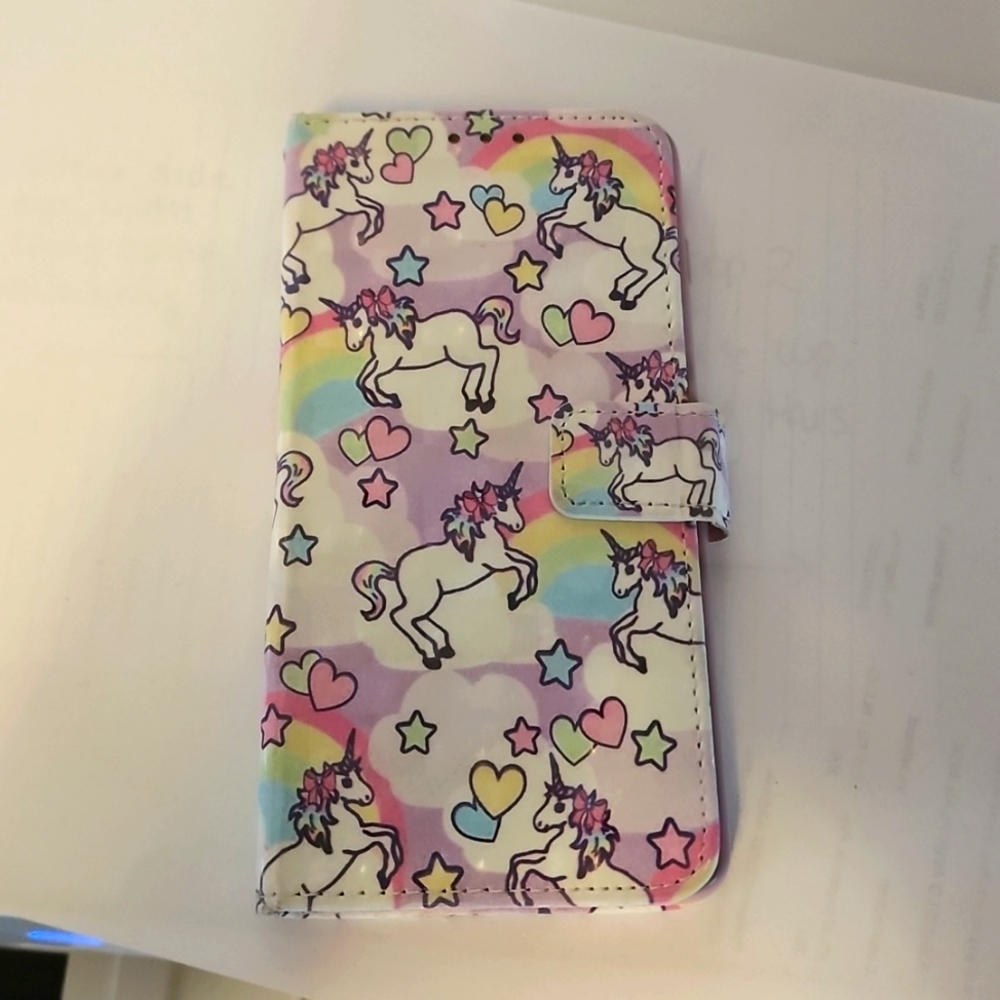 Unicorn Wallet Case for a samsung S10+